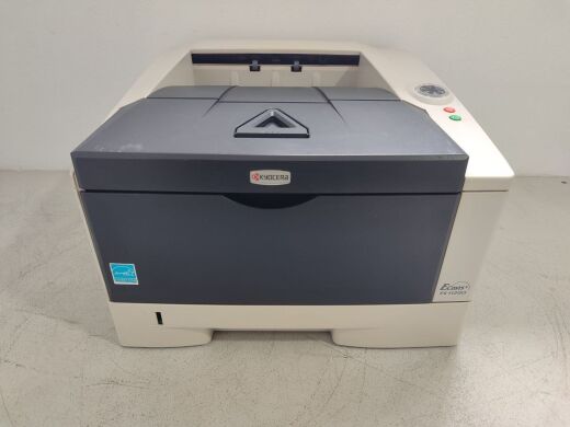 Принтер Kyocera Ecosys FS-1120d / Лазерная монохромная печать / 1800x600 dpi / A4 / 30 стр/мин / Дуплекс + Кабели в комплекте
