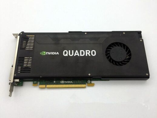Дискретна відеокарта nVidia Quadro K4000, 3 GB GDDR5, 192-bit / DVI, DisplayPort