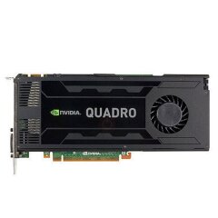 Дискретна відеокарта nVidia Quadro K4000, 3 GB GDDR5, 192-bit / DVI, DisplayPort