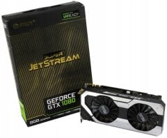 Дискретная видеокарта Palit GeForce GTX 1080 JetStream, 8 GB GDDR5X, 256-bit / 1x DVI, 1x HDMI, 3x DisplayPort / (NEB1080015P2-1040J)