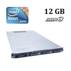 HP Proliant DL120 G7 1U / Intel® Xeon® E3-1240 (4 (8) ядра по 3.30 - 3.70 GHz) / 12 GB DDR3 / No HDD