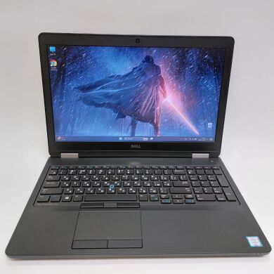 Ігровий ноутбук Dell Precision 3510 / 15.6" (1366x768) TN / Intel Core i7-6700HQ (4 (8) ядра по 2.6 - 3.5 GHz) / 16 GB DDR4 / 512 GB SSD M.2 / AMD FirePro W5130M, 2 GB GDDR5, 128-bit / WebCam