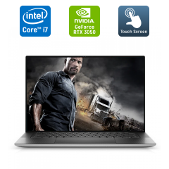 Ігровий ноутбук Dell XPS 15 9510 / 15.6" (3456x2160) IPS Touch / Intel Core i7-11800H (8 (16) ядер по 2.3 - 4.6 GHz) / 32 GB DDR4 / 512 GB SSD / nVidia GeForce RTX 3050, 4 GB GDDR6, 128-bit / WebCam / Windows 11