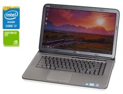 Ігровий ноутбук Dell XPS L502X / 15.6" (1920x1080) TN / Intel Core i7-2670QM (4 (8) ядра по 2.2 - 3.1 GHz) / 16 GB DDR3 / 120 GB SSD / nVidia GeForce GT 540M, 2 GB DDR3, 128-bit / WebCam / DVD-RW / Win 10 Home