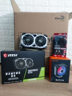 Игровой ПК AeroCool Dryft Tower / Intel Core i5-9400 (6 ядер по 2.9 - 4.1 GHz) / 28 GB DDR4 / 256 GB SSD + 500 GB SSD M.2 / nVidia GeForce GTX 1660 Super, 6 GB GDDR6, 192-bit / 600W