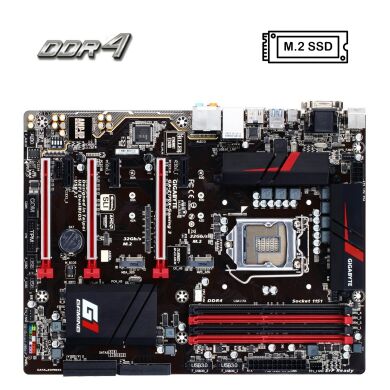 Нова материнська плата Gigabyte GA-Z170X-Gaming 3 / Socket LGA1151 / USB 3.2