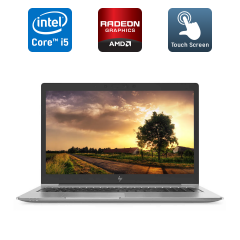 Мобильная рабочая станция HP zBook 15U G5 / 15.6" (1920x1080) IPS Touch / Intel Core i5-8350U (4 (8) ядра по 1.7 - 3.6 GHz) / 16 GB DDR4 / 240 GB SSD / AMD Radeon Pro WX 3100, 2 GB GDDR5, 128-bit / WebCam / TouchID