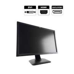 Монитор HP ZR2440w / 24" (1920x1200) IPS / DVI, HDMI, DP, Audio + Кабель питания