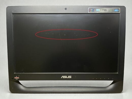 Моноблок Б-класс Asus ET2012AUKB / 20" (1600x900) TN / AMD E-450 (2 ядрa по 1.66 GHz) / 8 GB DDR3 / 120 GB SSD / AMD Radeon HD 6320 Graphics / WebCam
