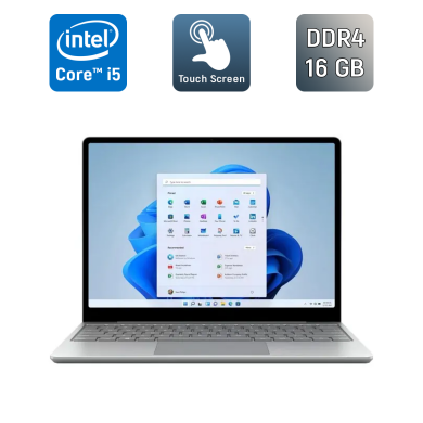 Нетбук Microsoft Surface Laptop GO 2 / 12.4" (1536x1024) IPS Touch / Intel Core i5-1135G7 (4 (8) ядра по 2.4 - 4.2 GHz) / 16 GB DDR4 / 256 GB SSD / Intel Iris Xe Graphics / Type-C / WebCam Нетбук Microsoft Surface Laptop GO 2 / 12.4" (1536x1024) IPS Touch / Intel Core i5-1135G7 (4 (8) ядра по 2.4 - 4.2 GHz) / 16 GB DDR4 / 256 GB SSD / Intel Iris Xe Graphics / Type-C / WebCam