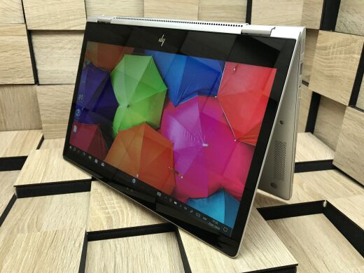 Ноутбук-трансформер HP EliteBook x360 1030 G2 / 13.3" (1920x1080) IPS Touch / Intel Core i5-7300U (2 (4) ядра по 2.6 - 3.5 GHz) / 8 GB DDR4 / 256 GB SSD M.2 / Intel HD Graphics 620 / WebCam / Fingerprint / USB 3.1 / HDMI