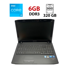 Ноутбук Acer Medion / 15.6" (1366x768) TN / Intel Core i3-370M (2 (4) ядра по 2.4 GHz) / 6 GB DDR3 / 320 GB HDD / Intel HD Graphics / WebCam