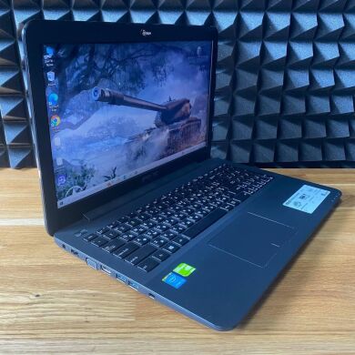 Ноутбук Asus F554L / 15.6" (1366x768) TN / Intel Core i5-4210U (2 (4) ядра по 1.7 - 2.7 GHz) / 12 GB DDR3 / 256 GB SSD / nVidia GeForce GT 820M, 2 GB GDDR3, 64-bit / WebCam / VGA