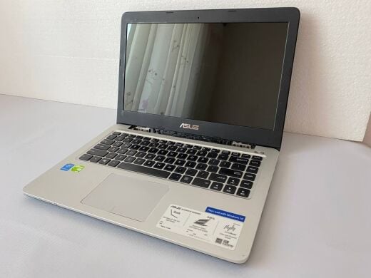 Ноутбук Б-класс Asus K401L / 14" (1920x1080) TN / Intel Core i5-5200U (2 (4) ядра по 2.2 - 2.7 GHz) / 8 GB DDR3 / 128 GB SSD / nVidia GeForce 940M, 2 GB DDR3, 64-bit / WebCam / HDMI Ноутбук Б-класс Asus K401L / 14" (1920x1080) TN / Intel Core i5-5200U (2 (4) ядра по 2.2 - 2.7 GHz) / 8 GB DDR3 / 128 GB SSD / nVidia GeForce 940M, 2 GB DDR3, 64-bit / WebCam / HDMI