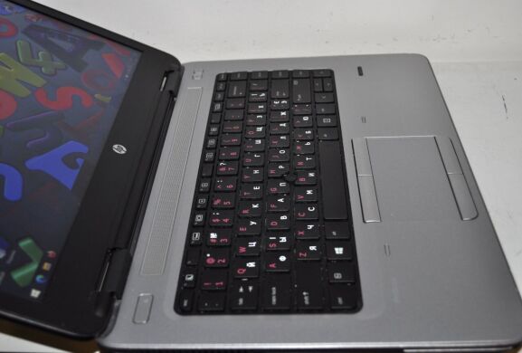 Ноутбук Б-клас HP ProBook 645 G2 / 14" (1366x768) TN / AMD A10-8700b (4 ядра по 1.8 - 3.2 GHz) / 16 GB DDR3 / 128 GB SSD / AMD Radeon R6 Graphics / WebCam / DVD-ROM / АКБ NEW / BIOS PASSWORD BOOT