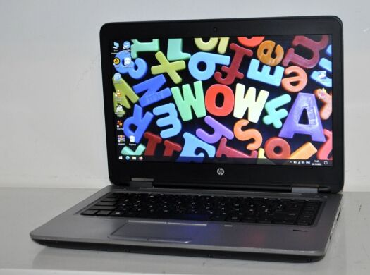 Ноутбук Б-клас HP ProBook 645 G2 / 14" (1366x768) TN / AMD A10-8700b (4 ядра по 1.8 - 3.2 GHz) / 16 GB DDR3 / 128 GB SSD / AMD Radeon R6 Graphics / WebCam / DVD-ROM / АКБ NEW / BIOS PASSWORD BOOT