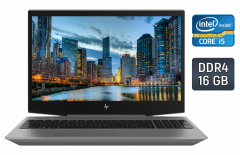 Ноутбук Б-класс HP Zbook 15v G5 / 15.6" (3840x2160) IPS / Intel Core i5-8300H (4 (8) ядра по 2.3 - 4.0 GHz) / 16 GB DDR4 / 512 GB SSD / Intel UHD Graphics 630 / WebCam / Fingerprint