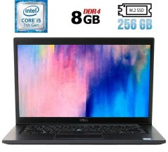Ноутбук Dell Latitude 7480 / 14" (1920x1080) IPS / Intel Core i5-7300U (2 (4) ядра по 2.6 - 3.5 GHz) / 8 GB DDR4 / 256 GB SSD M.2 / Intel HD Graphics 620 / HDMI