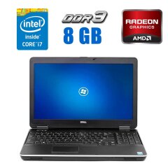 Ноутбук Dell Latitude E6540 / 15.6" (1920x1080) TN / Intel Core i7-4600M (2 (4) ядра по 2.9 - 3.6 GHz) / 8 GB DDR3 / 256 GB SSD NEW + 500 GB HDD / AMD Radeon HD 8790M, 2 GB GDDR5, 128-bit / WebCam