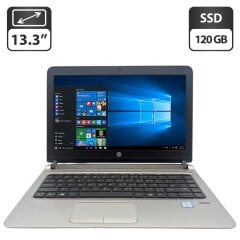 Ноутбук HP ProBook 430 G3 / 13.3" (1366x768) TN / Intel Core i5-6200U (2 (4) ядра по 2.3 - 2.8 GHz) / 8 GB DDR3 / 120 GB SSD / Intel HD Graphics 520 / WebCam
