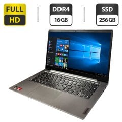 Ноутбук Lenovo ThinkBook 14 G3 / 14" (1920x1080) IPS / AMD Ryzen 5 5500U (6 (12) ядер по 2.1 - 4.0 GHz) / 16 GB DDR4 / 256 GB SSD / AMD Radeon Graphics / WebCam / Windows 10 Pro