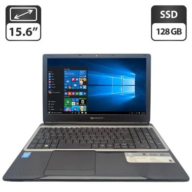 Ноутбук Packard Bell TE69BM / 15.6" (1366x768) TN / Intel Celeron N2920 (4 ядра по 1.86 - 2.0 GHz) / 8 GB DDR3 / 128 GB SSD / Intel HD Graphics / WebCam / DVD-ROM