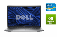 Ноутбук робоча станція Dell Precision 3560 / 15.6" (1920x1080) IPS / Intel Core i7-1185G7 (4 (8) ядра по 3.0 - 4.8 GHz) / 16 GB DDR4 / 512 GB SSD / nVidia T500, 2 GB GDDR6, 64-bit / WebCam / HDMI / Windows 10
