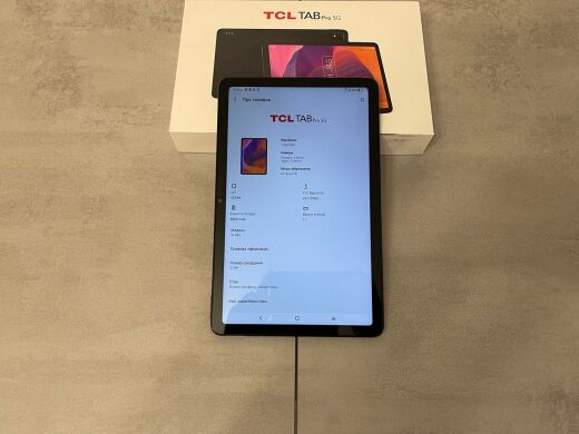 Новий планшет TCL Tab Pro 9198S / 10.4" (2000x1200) IPS / Qualcomm Snapdragon 480 (8 ядер по 1.8 - 2.0) / 4 GB DDR4 / 64 GB eMMC/ Qualcomm Adreno 619 / WebCam / Android / 5G