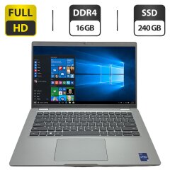Ультрабук Dell Latitude 5430 / 14" (1920x1080) IPS / Intel Core i5-1245U (10 (12) ядер по 1.6 - 4.4 GHz) / 16 GB DDR4 / 240 GB SSD / Intel Iris Xe Graphics / WebCam