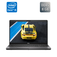 Ультрабук Dell Latitude 5500 / 15.6" (1920x1080) IPS / Intel Core i5-8365U (4 (8) ядра по 1.6 - 4.1 GHz) / 8 GB DDR4 / 256 GB SSD / Intel UHD Graphics / HDMI / WebCam / Windows 10