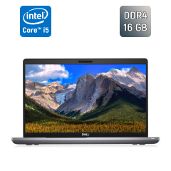 Ультрабук Dell Latitude 5511 / 15.6" (1920x1080) IPS / Intel Core i5-10400H (4 (8) ядра по 2.6 - 4.6 GHz) / 16 GB DDR4 / 512 GB SSD / Intel UHD Graphics / WebCam / HDMI / Windows 10