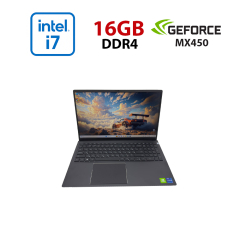 Ультрабук Dell Vostro 15 5510 / 15.6" (1920x1080) IPS / Intel Core i7-11390H (4 (8) ядра по 2.9 - 5.0 GHz) / 16 GB DDR4 / 512 GB SSD / nVidia GeForce MX450, 2 GB GDDR6, 64-bit / WebCam