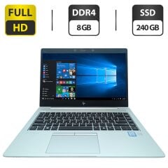 Ультрабук HP EliteBook 840 G5 / 14" (1920x1080) IPS / Intel Core i5-8250U (4 (8) ядра по 1.6 - 3.4 GHz) / 8 GB DDR4 / 240 GB SSD M.2 / Intel UHD Graphics 620 / WebCam