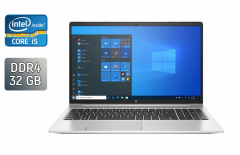 Ультрабук HP ProBook 450 G8 / 15.6" (1920x1080) IPS / Intel Core i5-1135G7 (4 (8) ядра по 2.4 - 4.2 GHz) / 32 GB DDR4 / 512 GB SSD / Intel Iris Xe Graphics / WebCam / TouchID / Windows 10