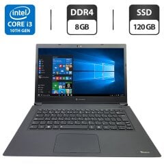 Ультрабук Toshiba Dynabook Tecra A40-G / 14" (1366x768) TN / Intel Core i3-10110U (2 (4) ядра по 2.1 - 4.1 GHz) / 8 GB DDR4 / 120 GB SSD / Intel UHD Graphics / WebCam