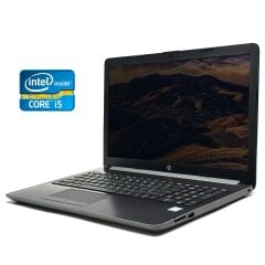 Ноутбук HP 15-da0017ca / 15.6" (1366x768) TN / Intel Core i5-8250U (4 (8) ядра по 1.6 - 3.4 GHz) / 8 GB DDR4 / 128 GB SSD / Intel UHD Graphics 620 / WebCam / Win 11