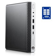 Неттоп HP ProDesk 400 G3 Mini USFF / Intel Core i3-7100T (2 (4) ядра по 3.4 GHz) / 8 GB DDR4 / NO HDD / Intel HD Graphics 630
