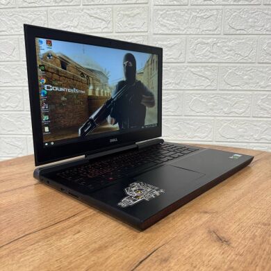 Ігровий ноутбук Б-клас Dell Inspiron 15 Gaming 7567 / 15.6" (1920x1080) IPS / Intel Core i5-7300HQ (4 ядра по 2.5 - 3.5 GHz) / 16 GB DDR4 / 512 GB SSD / nVidia GeForce GTX 1050 Ti, 4 GB GDDR5, 128-bit / WebCam