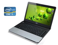 Ноутбук А-клас Acer Aspire E1-571 / 15.6" (1366x768) TN / Intel Core i5-3230M (2 (4) ядра по 2.6 - 3.2 GHz) / 8 GB DDR3 / 120 GB SSD / Intel HD Graphics 4000 / WebCam / DVD-RW