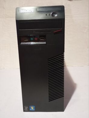 ПК Б-класс Lenovo ThinkCentre M72e Tower / Intel Core i5-3470 (4 ядра по 3.2 - 3.6 GHz) / 8 GB DDR3 / 120 GB SSD + 250 GB HDD / Intel HD Graphics 2500