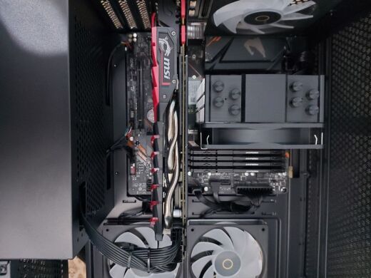 Ігровий ПК Ocypus Gamma C52 ARGB Tower / Intel Core i5-9400 (6 ядер по 2.9 - 4.1 GHz) / 16 GB DDR4 / 256 GB SSD M.2 + 500 GB SSD / nVidia GeForce GTX 1080, 8 GB GDDR5X, 256-bit / 600W