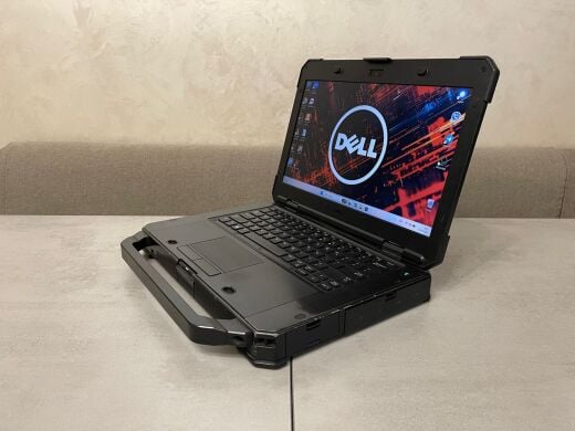 Защищенный ноутбук Б-класс Dell Latitude 5424 Rugged / 14" (1920x1080) IPS / Intel Core i5-8350U (4 (8) ядра по 1.7 - 3.6 GHz) / 32 GB DDR4 / 512 GB SSD M.2 / AMD Radeon RX 540, 4 GB GDDR5, 128-bit / WebCam / Два АКБ Защищенный ноутбук Б-класс Dell Latitude 5424 Rugged / 14" (1920x1080) IPS / Intel Core i5-8350U (4 (8) ядра по 1.7 - 3.6 GHz) / 32 GB DDR4 / 512 GB SSD M.2 / AMD Radeon RX 540, 4 GB GDDR5, 128-bit / WebCam / Два АКБ