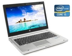 Ноутбук Б-клас HP EliteBook 8470p / 14" (1600x900) TN / Intel Core i5-3320M (2 (4) ядра по 2.6 - 3.3 GHz) / 8 GB DDR3 / 500 GB HDD / Intel HD Graphics 4000 / WebCam / DVD-ROM