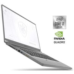 Мобільна робоча станція Б-клас MSI WS75 10TK / 17.3" (1920x1080) IPS / Intel Core i7-10875H (8 (16) ядер по 2.3 - 5.1 GHz) / 32 GB DDR4 / 1000 GB SSD NVMe / nVidia Quadro RTX 3000, 6 GB GDDR6, 192-bit / WebCam