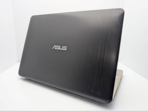 Ноутбук Asus X441S / 15.6" (1366x768) TN / Intel Pentium N3710 (4 ядра по 1.6 - 2.56 GHz) / 4 GB DDR3 / 60 GB SSD + 320 GB HDD / nVidia GeForce 810M, 1 GB GDDR3, 64-bit / WebCam / DVD-ROM