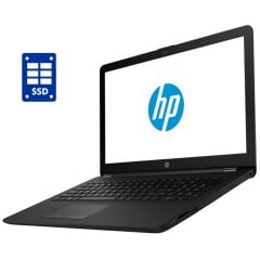 Ноутбук Б-класс HP 15-ra047ur / 15.6" (1366x768) TN / Intel Celeron N3060 (2 ядра по 1.6 - 2.48 GHz) / 8 GB DDR3 / 256 GB SSD / Intel HD Graphics / WebCam / АКБ не держит