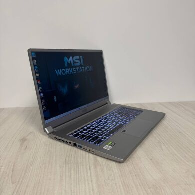 Мобільна робоча станція Б-клас MSI WS75 10TK / 17.3" (1920x1080) IPS / Intel Core i7-10875H (8 (16) ядер по 2.3 - 5.1 GHz) / 32 GB DDR4 / 1000 GB SSD NVMe / nVidia Quadro RTX 3000, 6 GB GDDR6, 192-bit / WebCam