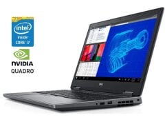 Мобильная рабочая станция Б-класс Dell Precision 7530 / 15.6" (1920x1080) TN / Intel Core i7-8850H (6 (12) ядер по 2.6 - 4.3 GHz) / 32 GB DDR4 / 512 GB SSD / nVidia Quadro P2000, 4 GB GDDR5, 128-bit / WebCam / Win 11 Pro