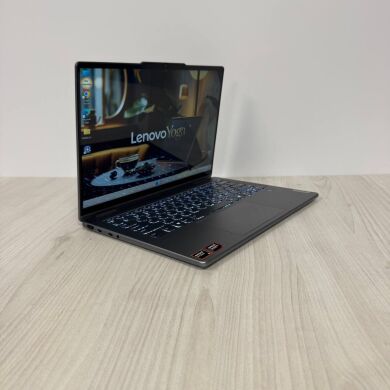 Ультрабук-трансформер Lenovo Yoga 7 14AHP9 / 14" (1920x1200) IPS Touch / AMD Ryzen 5 8640HS (6 (12) ядер по 3.5 - 4.9 GHz) / 8 GB DDR5 / 512 GB SSD NVMe / AMD Radeon 760M Graphics / WebCam