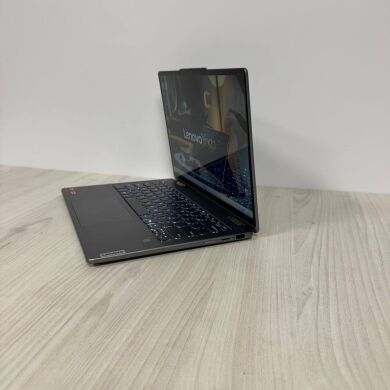Ультрабук-трансформер Lenovo Yoga 7 14AHP9 / 14" (1920x1200) IPS Touch / AMD Ryzen 5 8640HS (6 (12) ядер по 3.5 - 4.9 GHz) / 8 GB DDR5 / 512 GB SSD NVMe / AMD Radeon 760M Graphics / WebCam